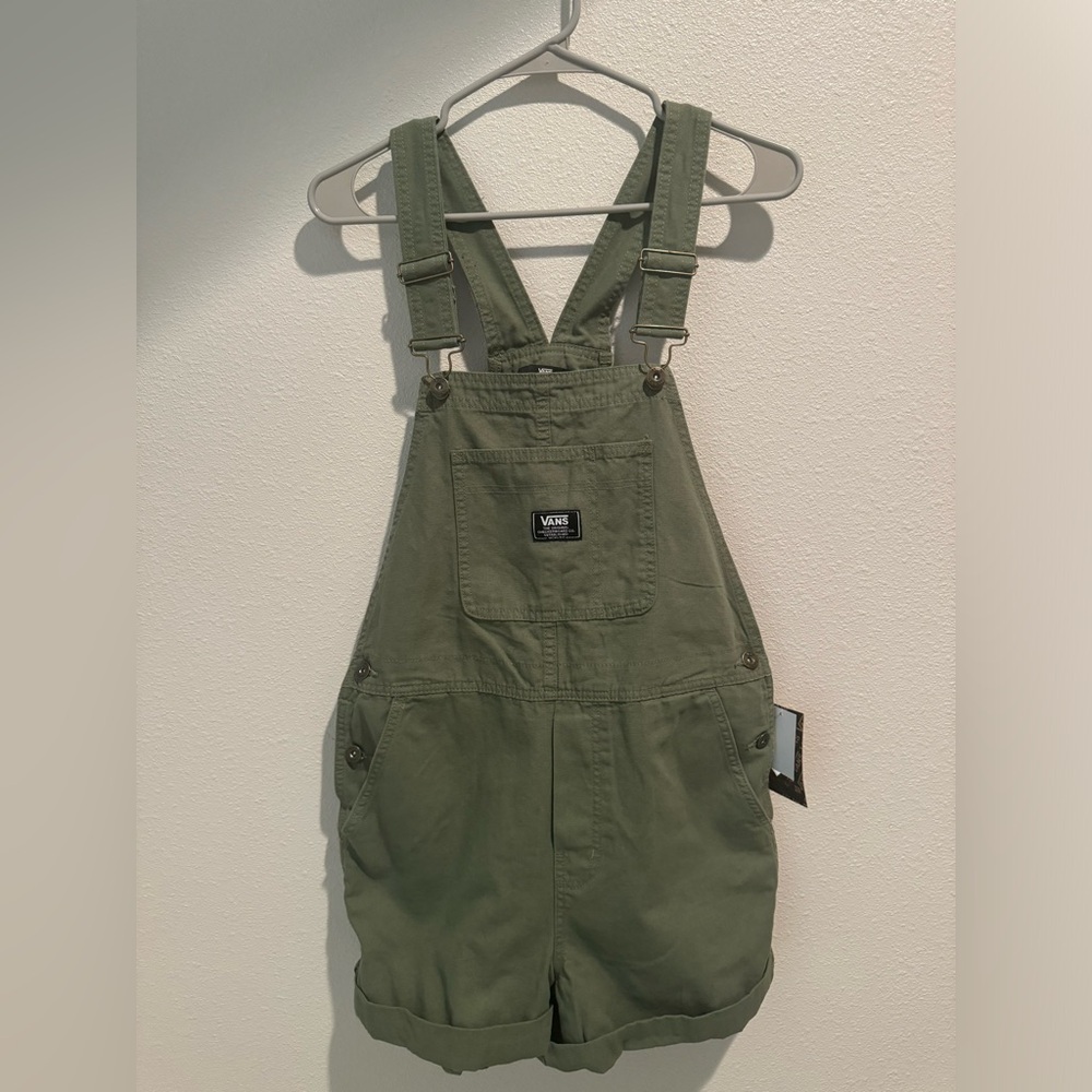 Vans rolled short overalls